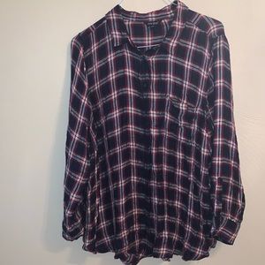 Lucky Brand Women’s Plaid Shirt